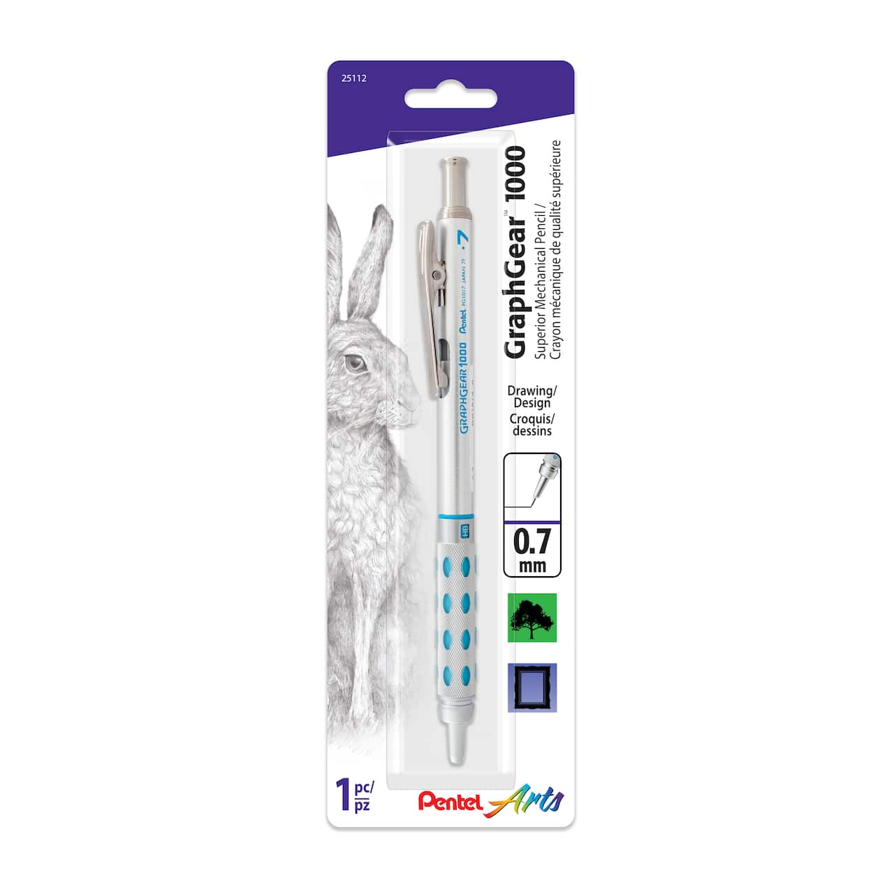 Pentel® Arts GraphGear™ 1000 0.7mm Automatic Drafting Pencil